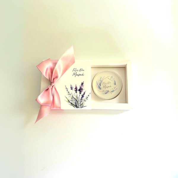 jabon lavanda Pack cajita de regalo día de la mamá - Jabones caja individual