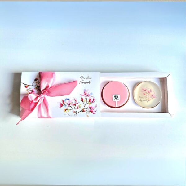 Rosa y Magnolia - Regalo Día de la Madre - caja doble